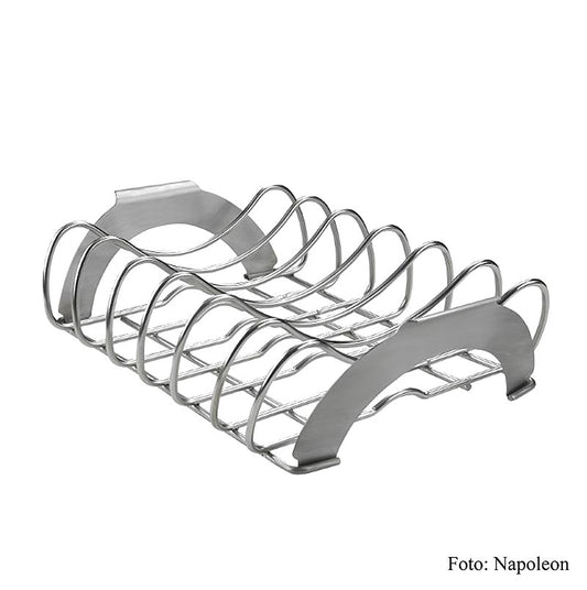 Napoleon Grillzubehör - Spare-Rib-Halter, Edelstahl, 1 St