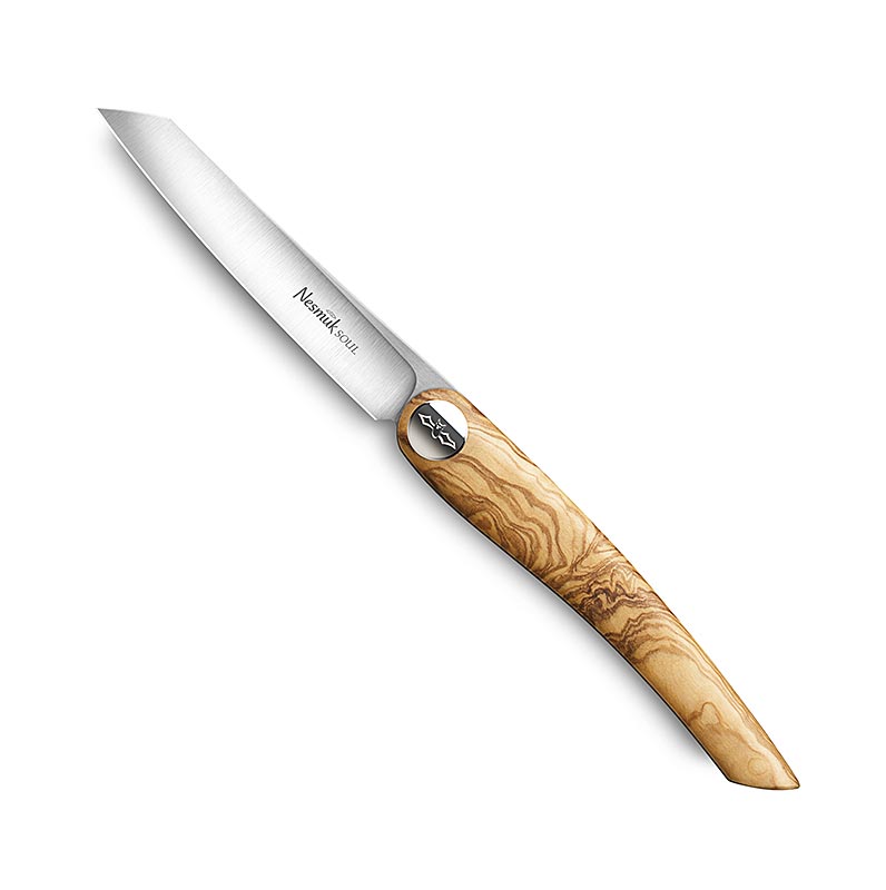 Nesmuk Soul Klappmesser (Folder), 202mm (115mm geschl.), Griff Olivenholz, 1 St