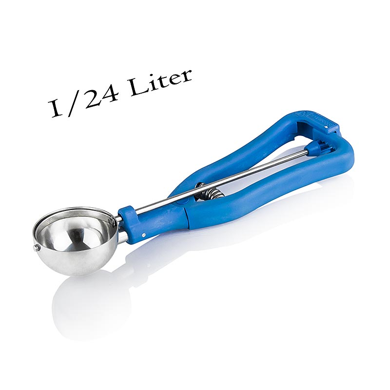 Eisportionierer 1/24 Liter, ø 51 mm, 20 cm lang, Edelstahl/Kunststoff, 1 St