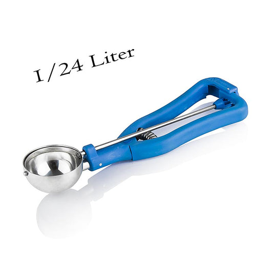 Eisportionierer 1/24 Liter, ø 51 mm, 20 cm lang, Edelstahl/Kunststoff, 1 St