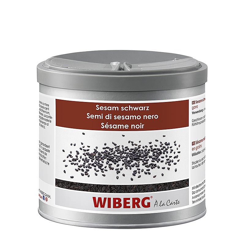 Wiberg Sesam, schwarz, 300 g