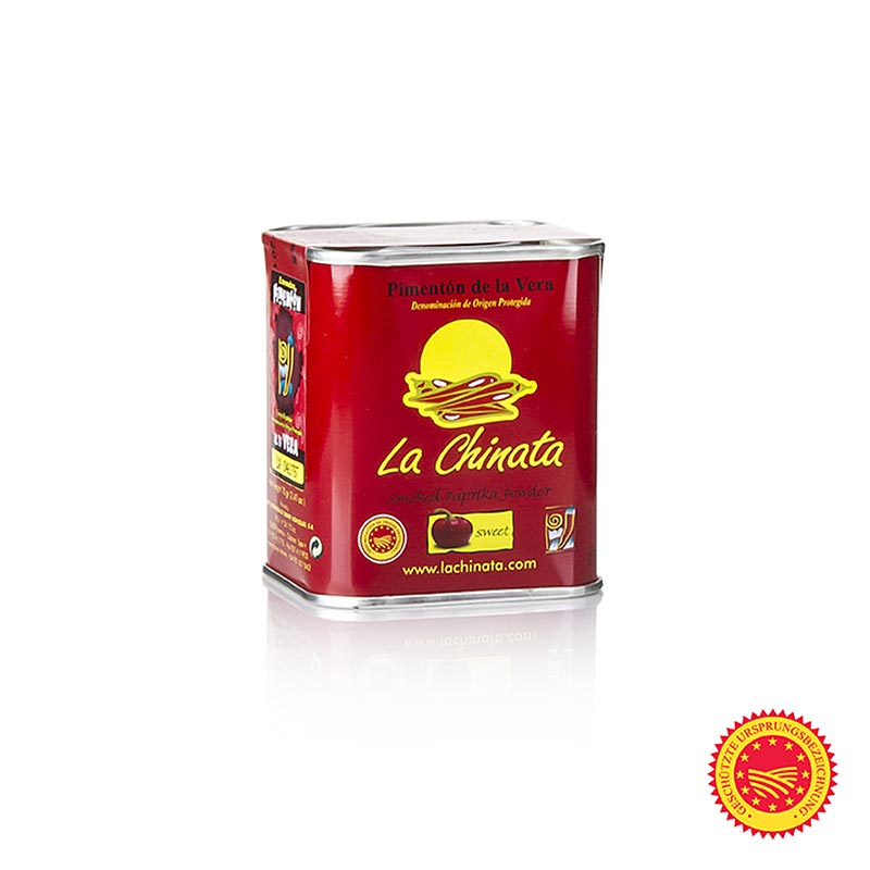 Pimenton de la Vera DOP/g.U., geräuchert, süss, la Chinata, 70 g