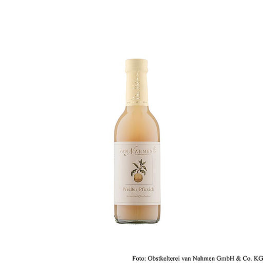 van Nahmen - Weisser Pfirsichnektar, 50% Direktsaft, 250 ml