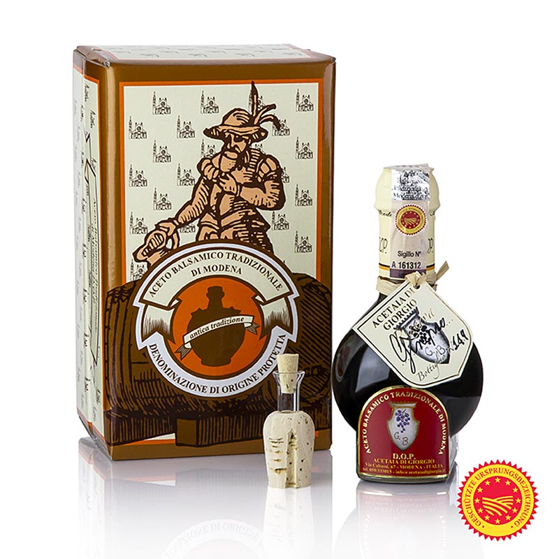Aceto Balsamico Tradizionale DOP/g.U., 12 J., Wacholderfass, Acetaia di Giorgio, 100 ml