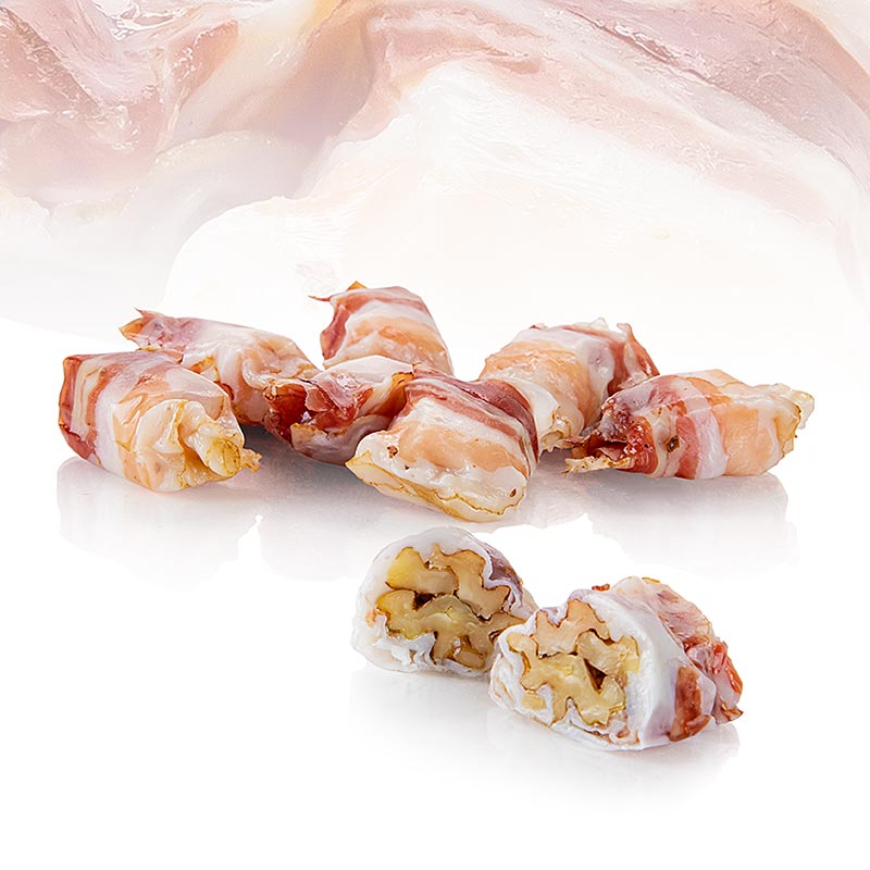 VULCANO Speckwalnüsse, Premium Speck und Walnüsse, aus der Steiermark, 120 g