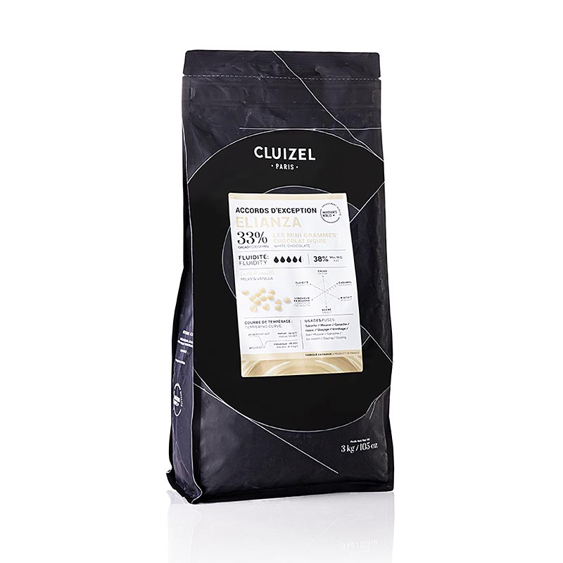 Elianza Ivoire, Weisse Couverture, Grandes Teneurs, Callets, Michel Cluizel, 3 kg