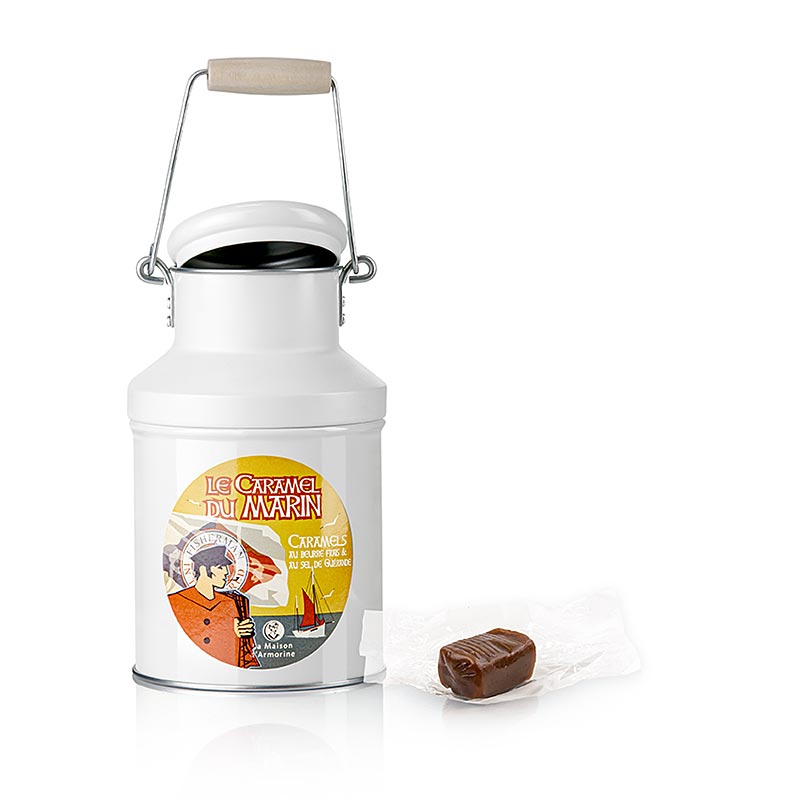 Caramels Bretons - Karamell-Bonbons mit Butter und Meersalz, in Milchkanne, 200 g