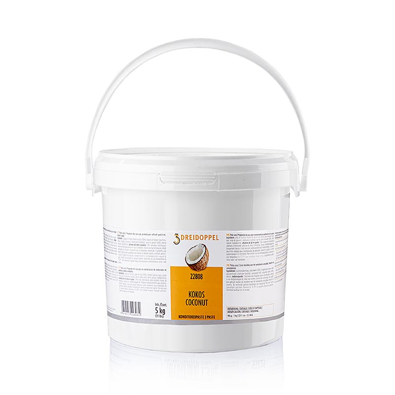 Kokosnuss-Paste, Dreidoppel, No. 226, 5 kg
