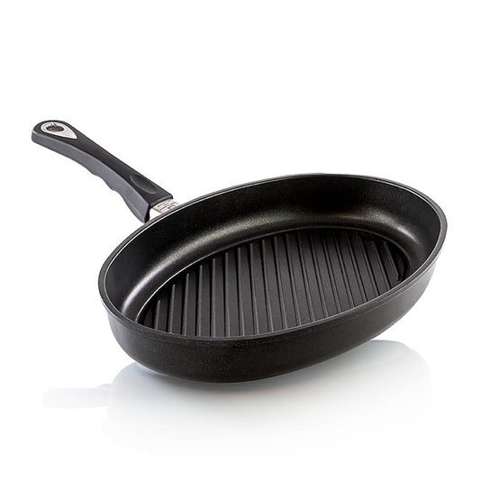 AMT Gastroguss, Fischbratpfanne mit Grillboden u. Fettrinne, Induktion, 35x24 cm, 1 St