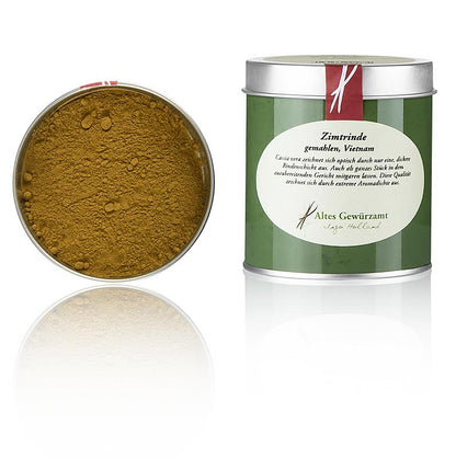 Zimtrinde, gemahlen, Vietnam, Altes Gewürzamt, 70 g