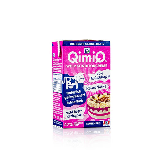 QimiQ Whip Natur, zum Aufschlagen für süsse & pikante Cremes, 19% Fett, 250 g