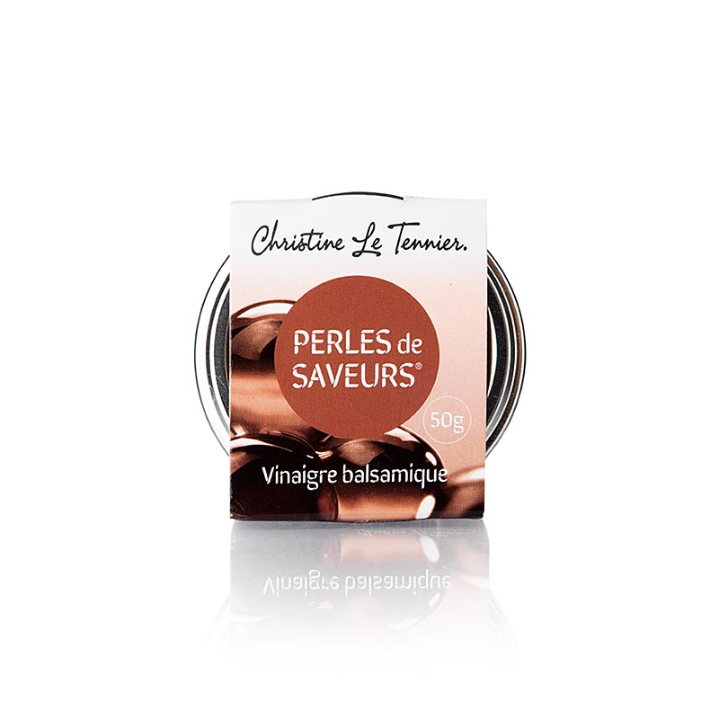 Würzkaviar "Balsamico Essig", Perlgrösse 5 mm, Sphären, Les Perles, 50 g
