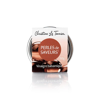 Würzkaviar "Balsamico Essig", Perlgrösse 5 mm, Sphären, Les Perles, 50 g