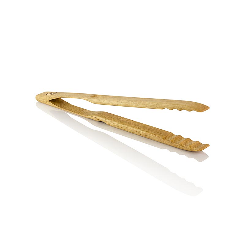 Grillzange, 30 cm, aus Buchenholz, 1 St