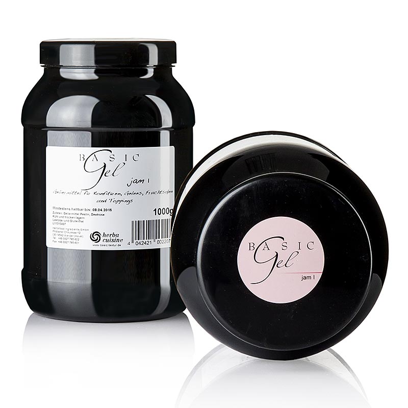 Gel - for jam 1, Rosa, vegan, Herbacuisine, 1 kg