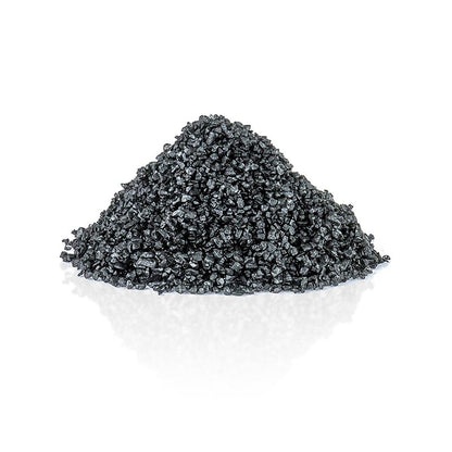 Palm Island, schwarzes Pacific-Salz, Dekorsalz mit Aktivkohle, grob, Hawaii, 1 kg