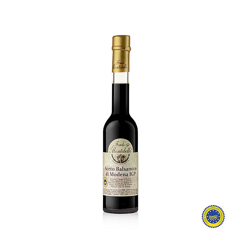 Fondo Montebello - Aceto Balsamico di Modena g.g.A., ASR, weniger süß, 250 ml