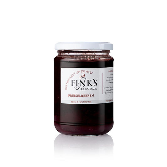 Fink's Delikatessen - Preiselbeeren, eingekocht, 400 g