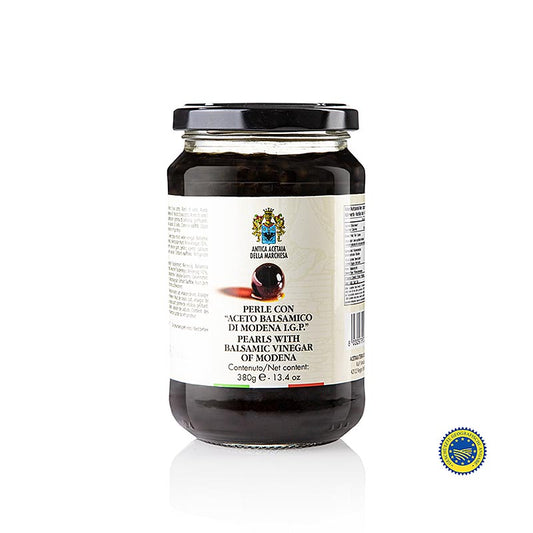 Würzkaviar "Balsamico Essig g.g.A.", Perlgrösse 3-5mm, Sphären, Terra del Tuono,