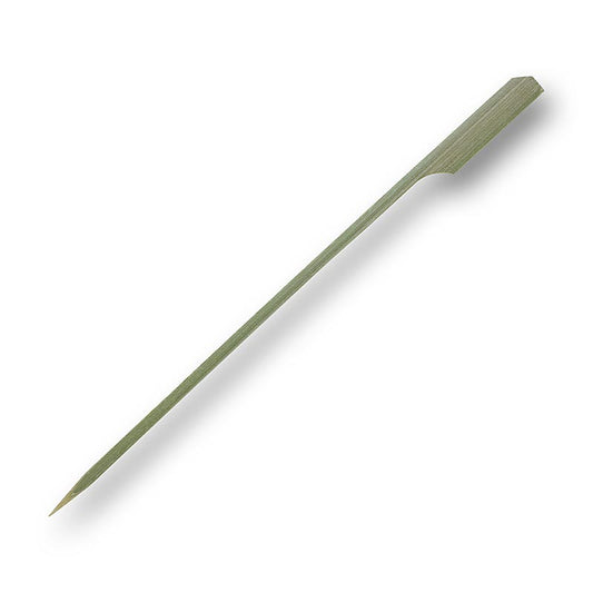 Bambus-Spiesse, mit Blattende, 18 cm, 100 St