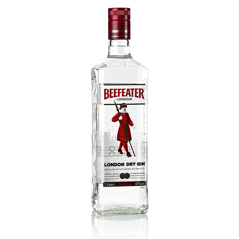 Beefeater London Dry Gin, 40 % vol., 1 l