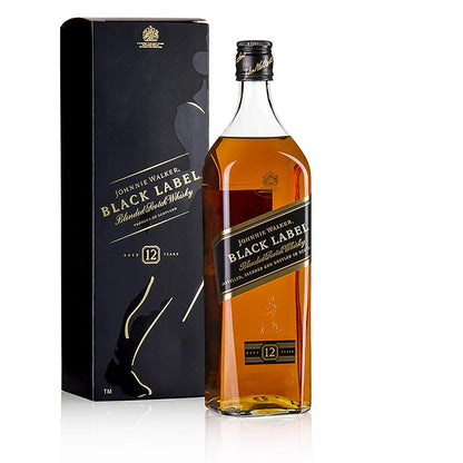Blended Whisky Johnnie Walker Black Label, 40% vol., Schottland, 1 l