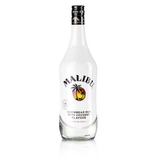 Malibu, Kokosnusslikör mit Rum, 18 % vol., 1 l