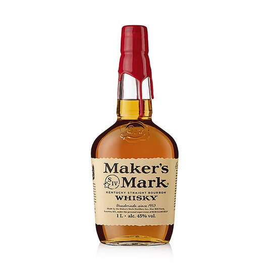 Bourbon Whisky Maker´s Mark, Kentucky Straight Bourbon, 45 % vol., USA, 1 l
