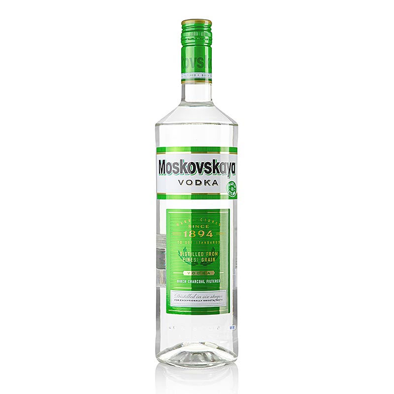 Moskovskaya Vodka Russland 38 % Vol. 1,0 Liter (Markenprodukt), 1 l