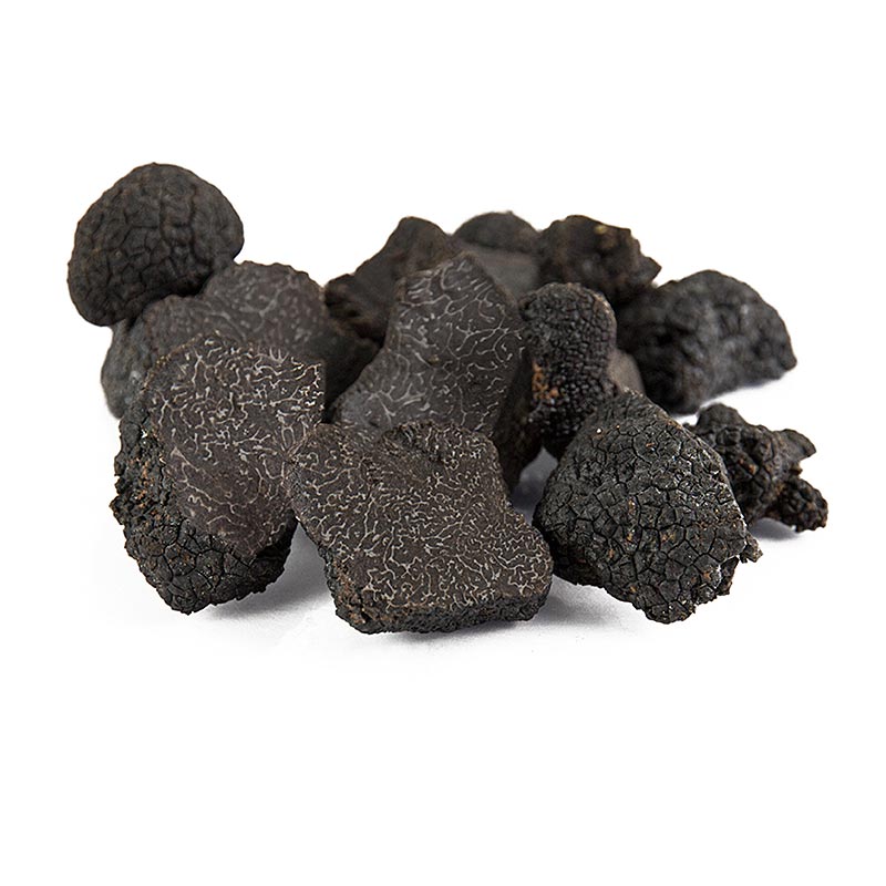 Winter-Edeltrüffel - tuber melanosporum, Abschnitte, Australien, Juni/August, pe