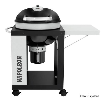 Napoleon Holzkohle Kugelgrill PRO 22K-CART-2, mit Gestell, Beistelltisch, Ø57cm, 1 St
