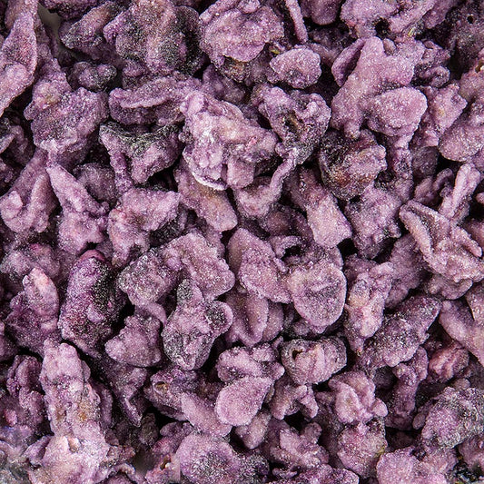 Quai Sud France - Echte Veilchen-Blütenblätter, blau-violett, kristallisiert, ca. 2cm, essbar, 1 k