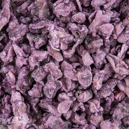 Echte Veilchen-Blütenblätter, blau-violett, kristallisiert, ca. 2cm, essbar, 1 kg