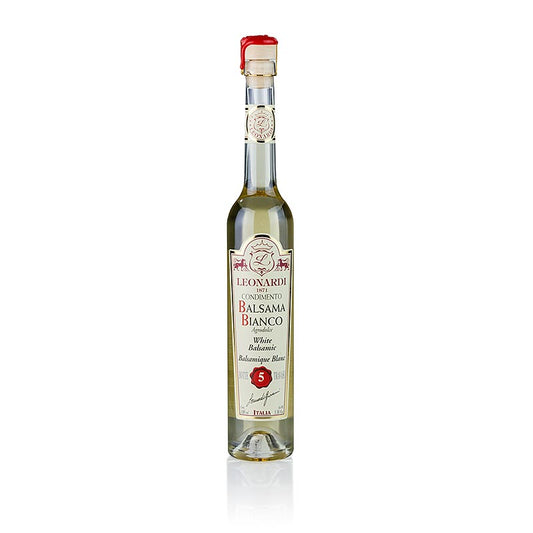 Leonardi - Balsamico Bianco "Agrodolce", 5 Jahre, Eichenholzfass, 100 ml