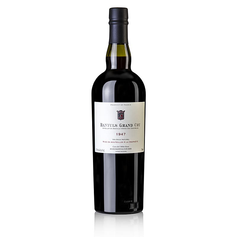 1947er Banyuls Grand Cru, süß, 17% vol., Abbé Rous, 750 ml