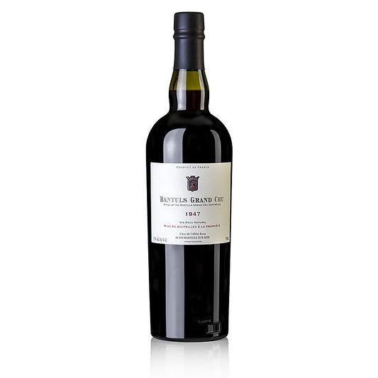1947er Banyuls Grand Cru, süß, 17% vol., Abbé Rous, 750 ml