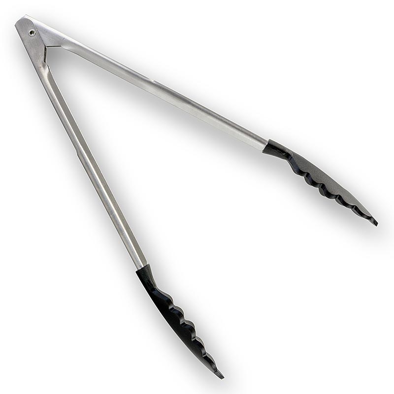 Allzweckzange Edelstahl mit Silikonblatt, 30 cm, 1 St