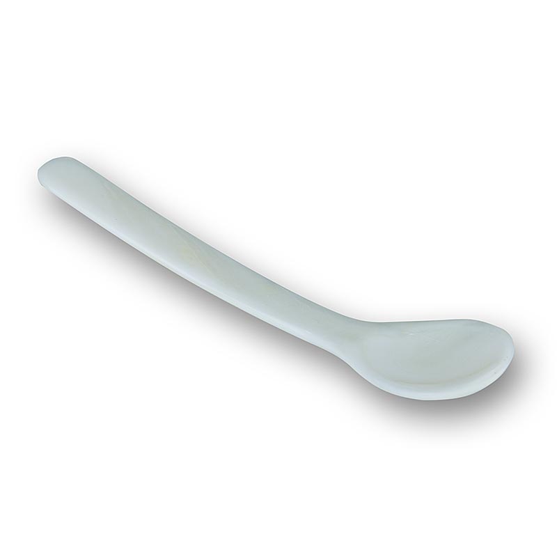 Desietra Kaviar-Perlmutt-Löffel, rund, 12cm lang, 1 St