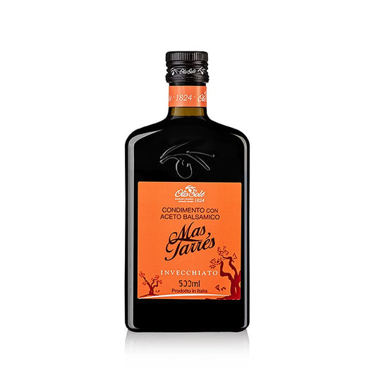 OLIS SOLE - Condimento con Aceto Balsamico, 7 Jahre, MAS TARRES, 500 ml