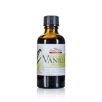 Bourbon-Vanille Extrakt, ohne Stippen, kaltgepresst, aus Madagaskar, 50 ml