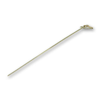 Bambus-Spieße, mit Knotenende, grün, 18cm, 100 St