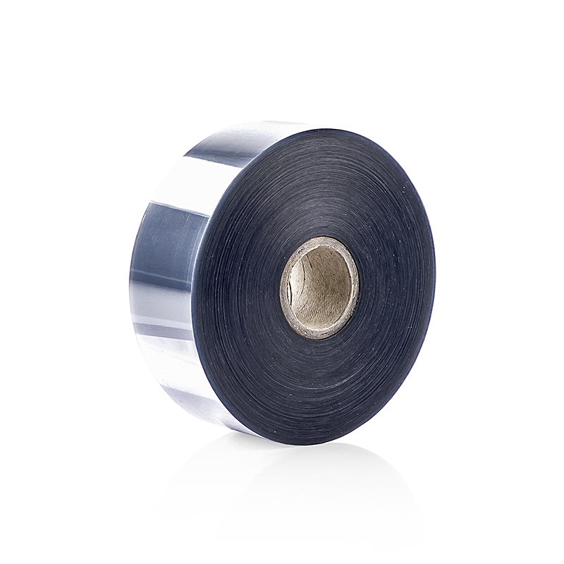 Kuchenrand-Folie, 5 cm hoch, Rolle, PVC, 90µ, 200 m
