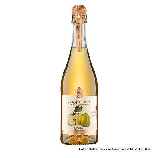 Van Nahmen Apfel-Quitte Fruchtsecco, alkoholfrei, BIO, 750 ml