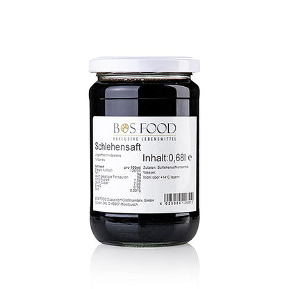 CHEF FOOD Schlehensaft, naturrein & ungezuckert, 680 ml