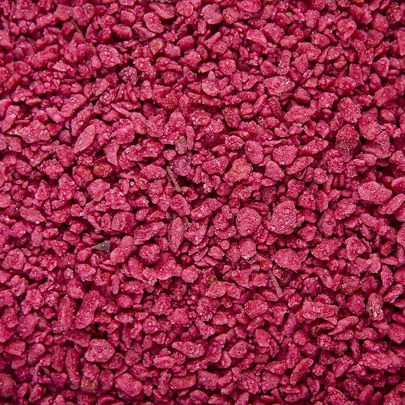 Echte Rosen-Blütenblätter Stückchen, rot, kristallisiert, essbar, 1 kg