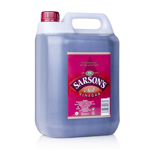 Malz-Essig, 5% Säure, Sarsons, 5 L