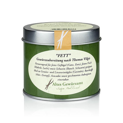 Thomas Vilgis "Fett", Gewürzmischung, Altes Gewürzamt, 80 g