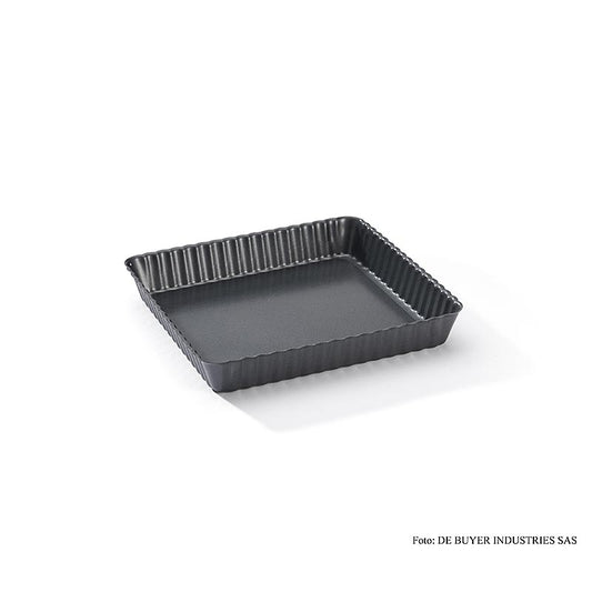 deBUYER Tarteform, quadratisch, ø18 cm, mit abnehmb. Boden, 1 St