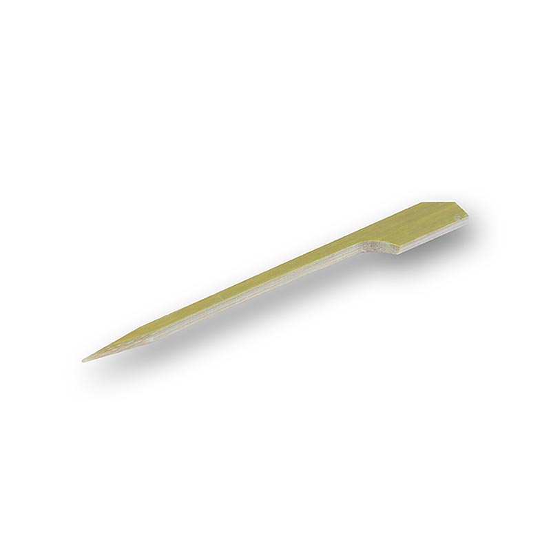 Bambus-Spiesse, mit Blattende, 7 cm, 50 St