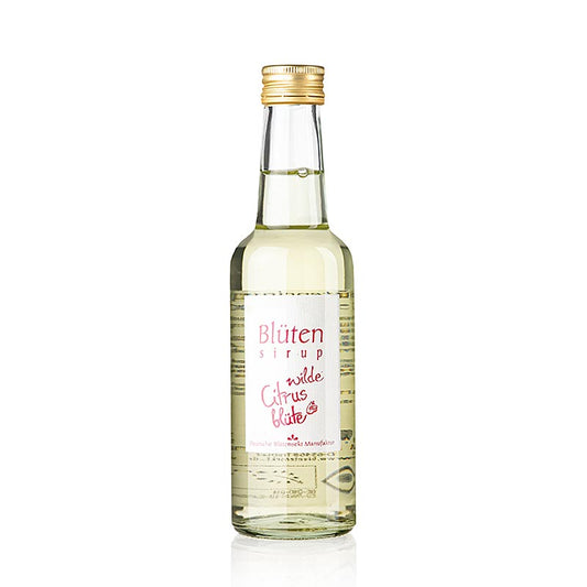 Deutsche Blütensekt Manufaktur - Blütensirup wilde Citrusblüte, 1:10, BIO, 250 ml